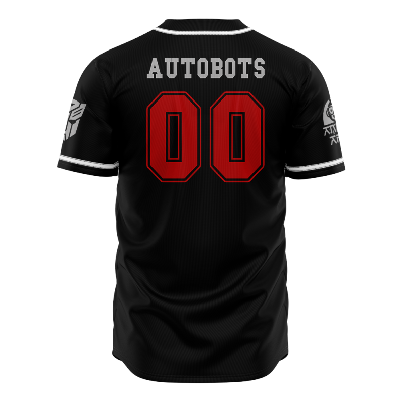 Autobots Transformer Baseball Jersey