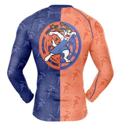 Chimera Fullmetal Alchemist Long Sleeve Rash Guard Compression