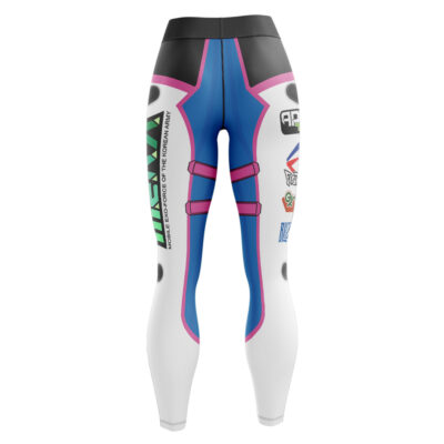 D.Va Overwatch Custom Unisex Leggings Spats Training Tights