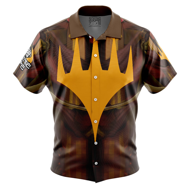 Elements of Magic the Gathering Button Up Hawaiian Shirt