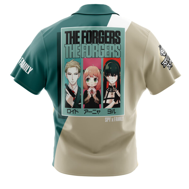 Forgers Spy x Family Button Up Hawaiian Shirt - Image 2