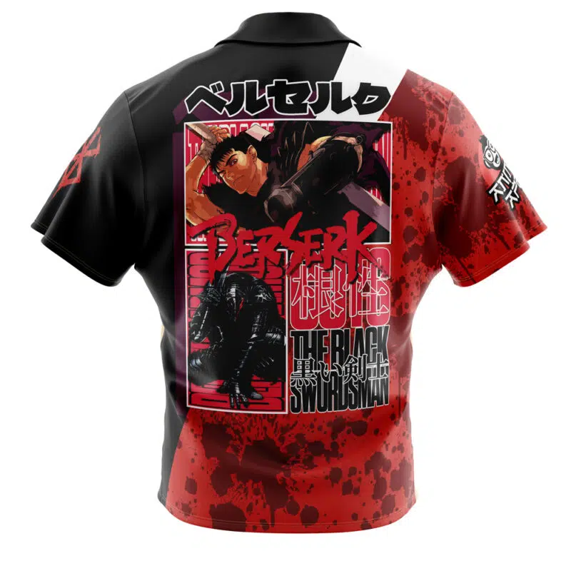 Guts Berserk Button Up Hawaiian Shirt - Image 2