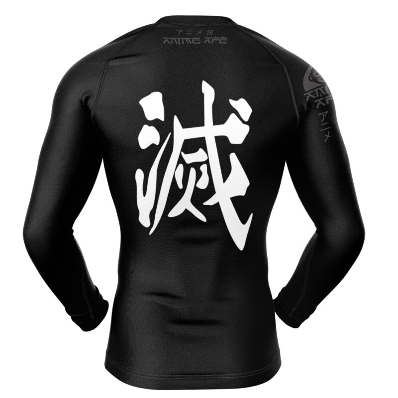 Hashira Demon Slayer Long Sleeve Rash Guard Compression