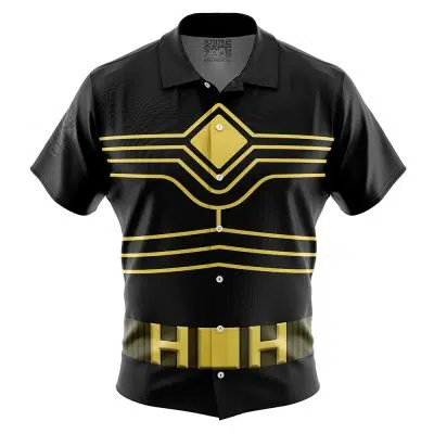 Hawks My Hero Academia Button Up Hawaiian Shirt