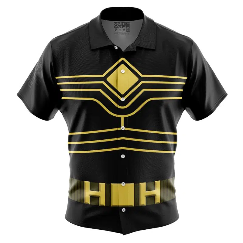 Hawks My Hero Academia Button Up Hawaiian Shirt