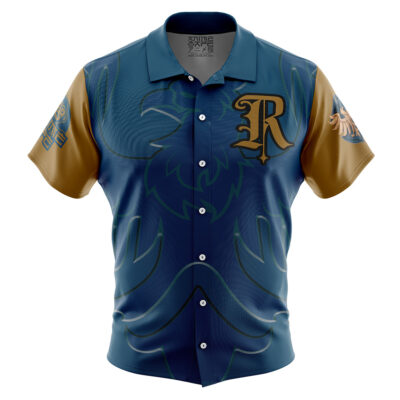 Hogwarts Legacy Ravenclaw Harry Potter Button Up Hawaiian Shirt