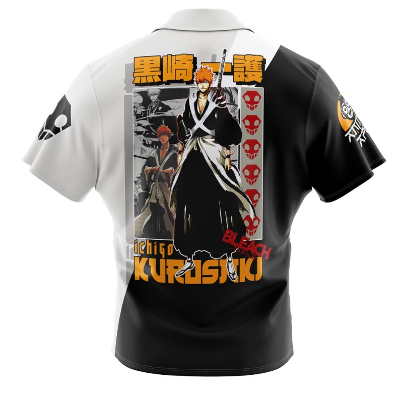 Ichigo Kurosaki TYBWA V2 Bleach Button Up Hawaiian Shirt - Image 2