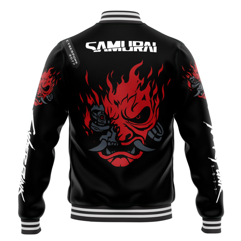 Johnny Silverhand Cyberpunk 2077 Varsity Jacket