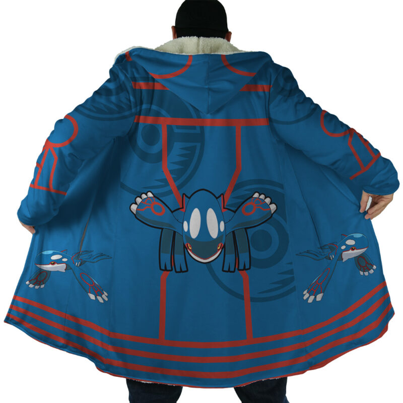 Legendary Kyogre Pokemon Dream Cloak Coat