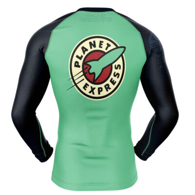 Planet Express Futurama Long Sleeve Rash Guard Compression