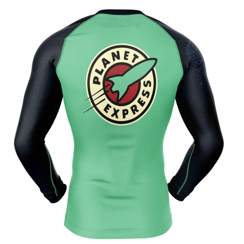 Planet Express Futurama Long Sleeve Rash Guard Compression