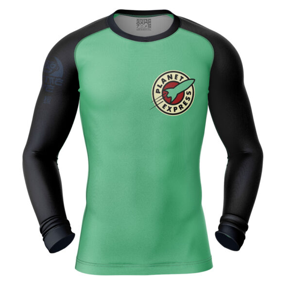 Planet Express Futurama Long Sleeve Rash Guard Compression