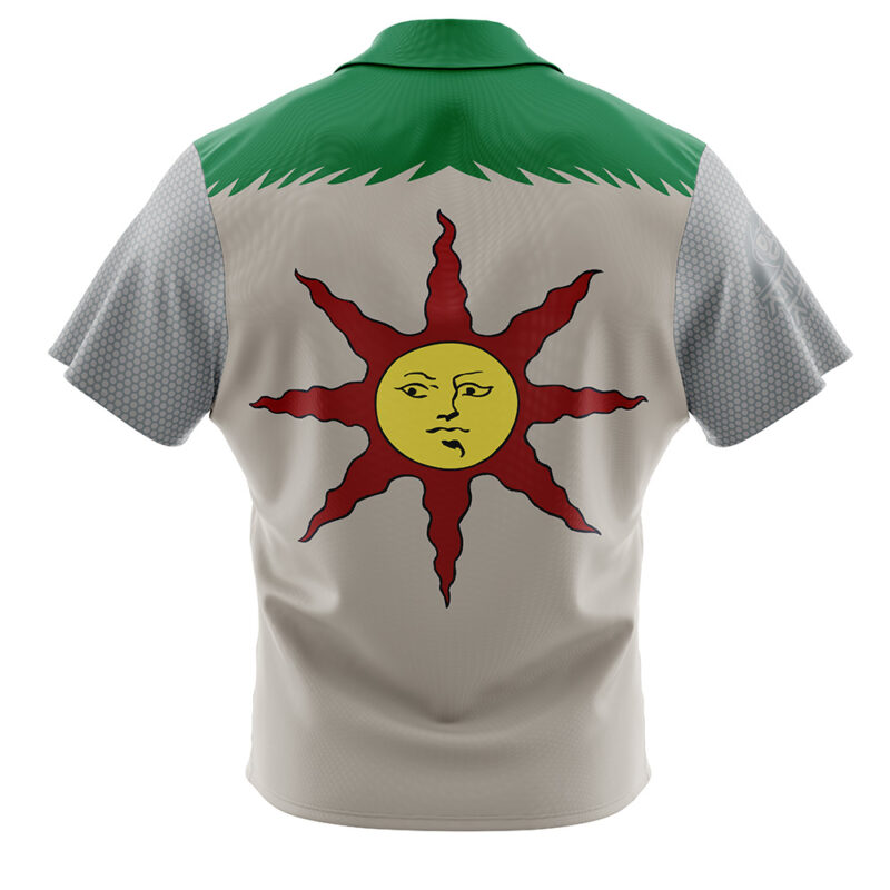 Praise the Sun Dark Souls Button Up Hawaiian Shirt - Image 2