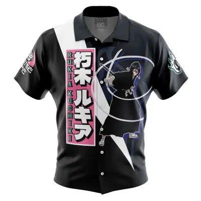 Rukia Kuchiki TYBWA Bleach Button Up Hawaiian Shirt