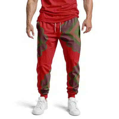 Shanks Film Red One Piece Sweatpants