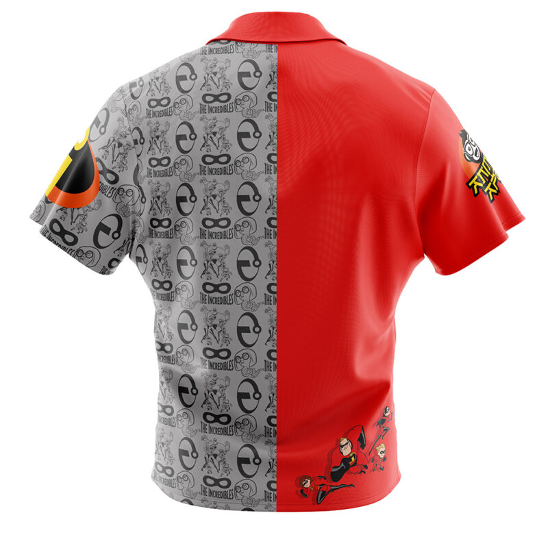 The Incredibles Button Up Hawaiian Shirt - Image 2