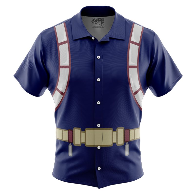 Todoroki My Hero Academia Button Up Hawaiian Shirt