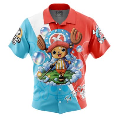Tony Tony Chopper V2 One Piece Button Up Hawaiian Shirt