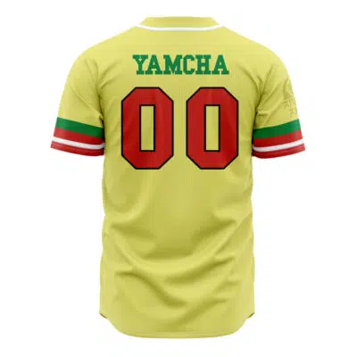 Yamcha Taitans Dragon Ball Z Baseball Jersey