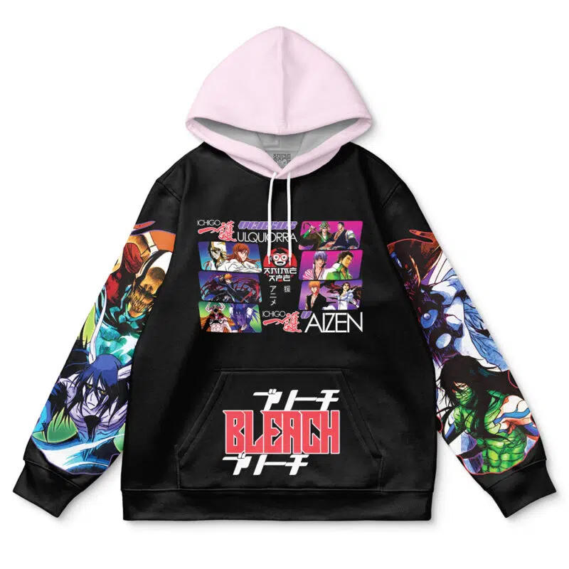 Arrancar Invasion Bleach Streetwear Hoodie - Image 2