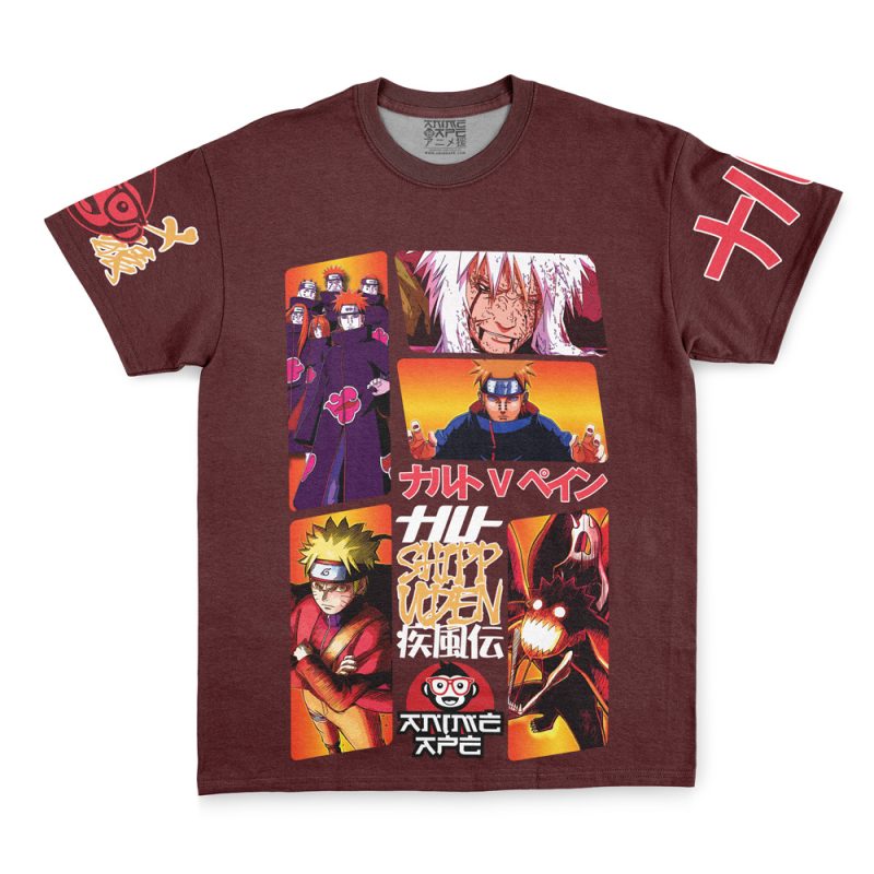 Pain's Assault Shippuden Streetwear T-Shirt - Image 3