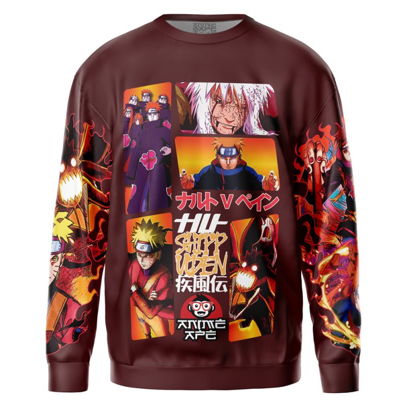 Pain’s Assault Shippuden Streetwear Sweatshirt - Image 2
