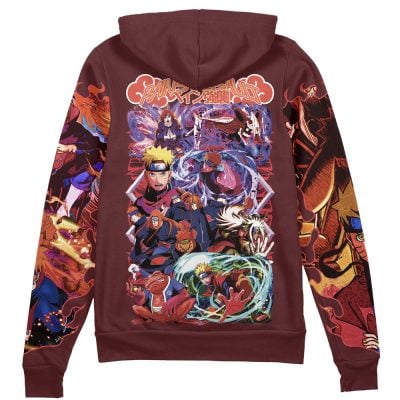 Pain’s Assault Naruto Shippuden Streetwear Zip Hoodie Jacket