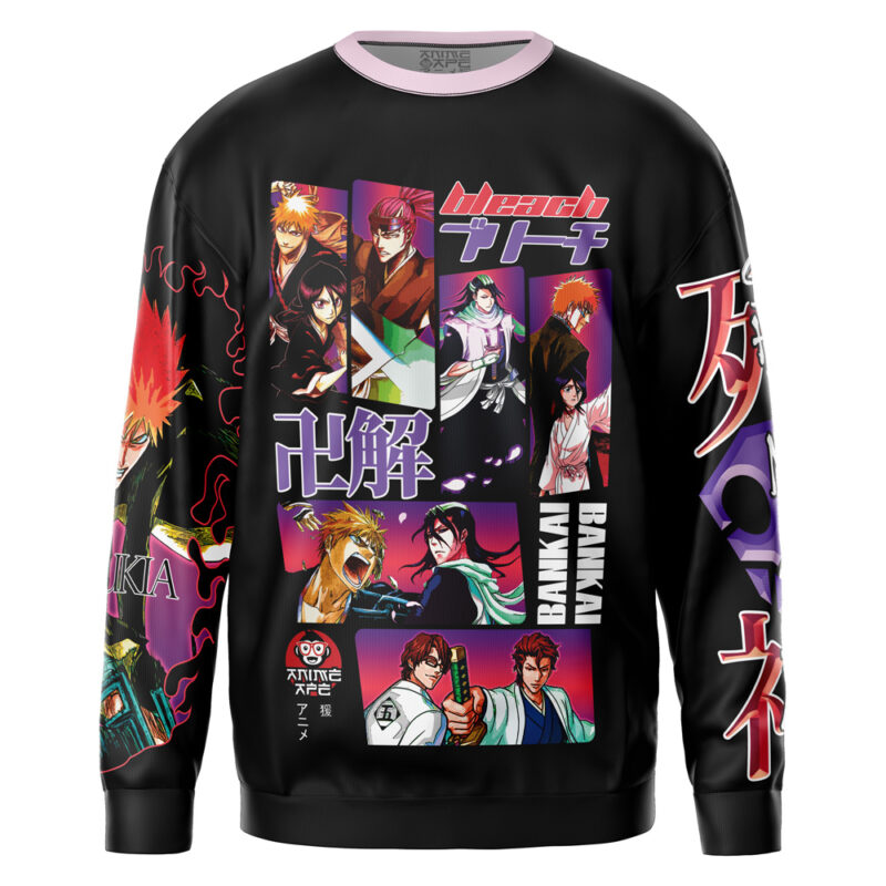 Soul Society Rescue Arc Bleach Streetwear Sweatshirt - Image 2