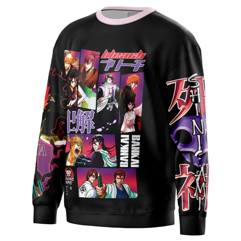 Soul Society Rescue Arc Bleach Streetwear Sweatshirt - Image 3