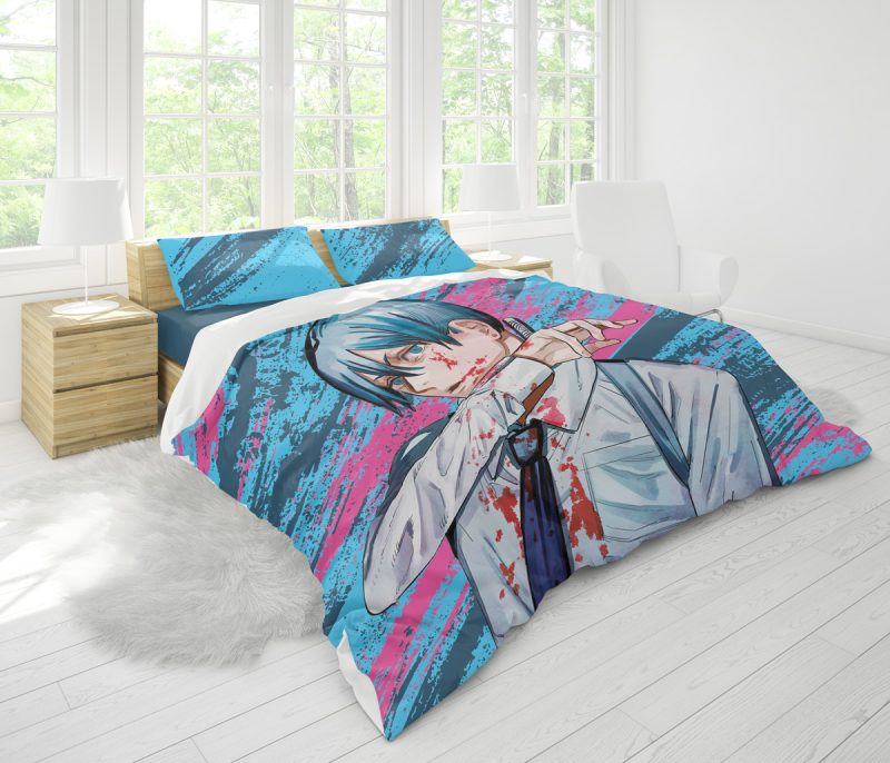 Aki Chainsaw Man Bedding Set - Image 3