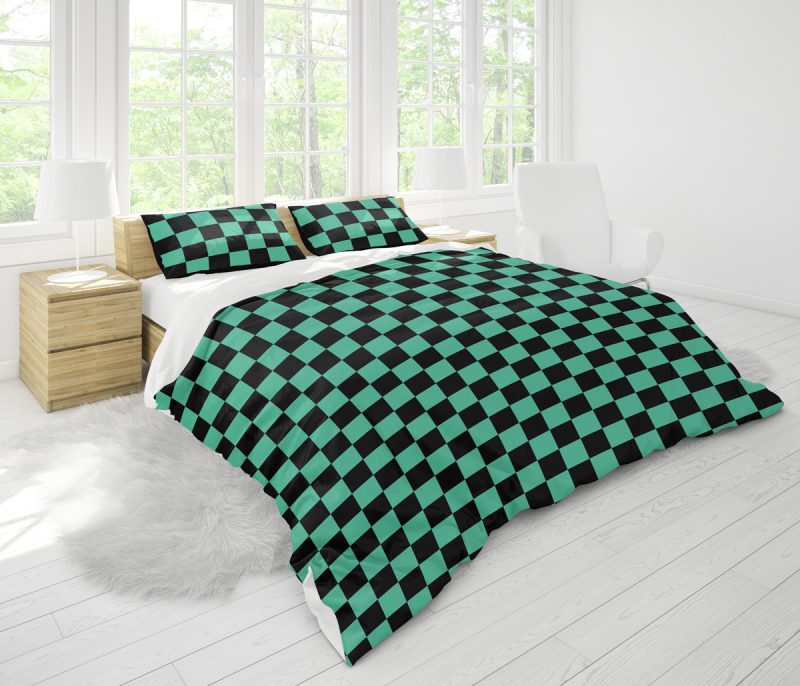 Tanjiro Kamado Demon Slayer Bedding Set - Image 3