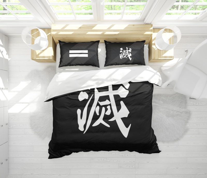 Demon Slayer Corps Uniform Bedding Set - Image 4