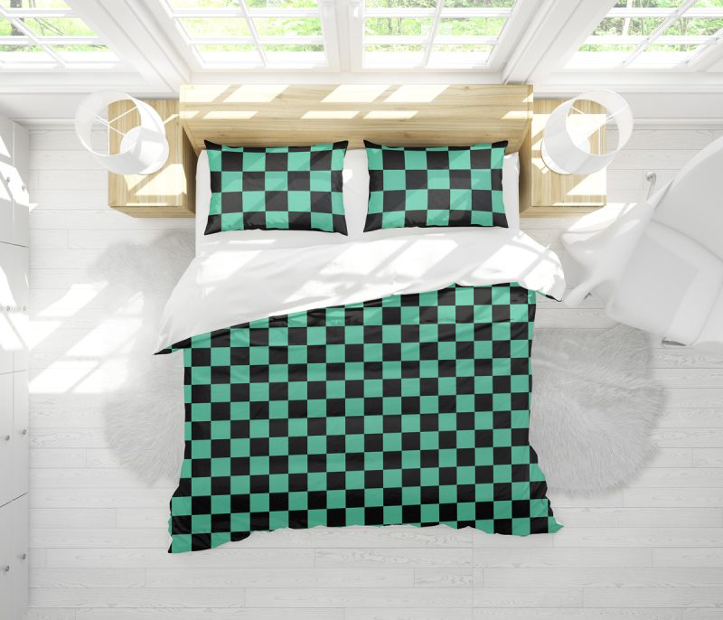 Tanjiro Kamado Demon Slayer Bedding Set - Image 4