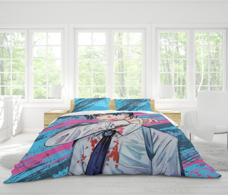 Aki Chainsaw Man Bedding Set - Image 2