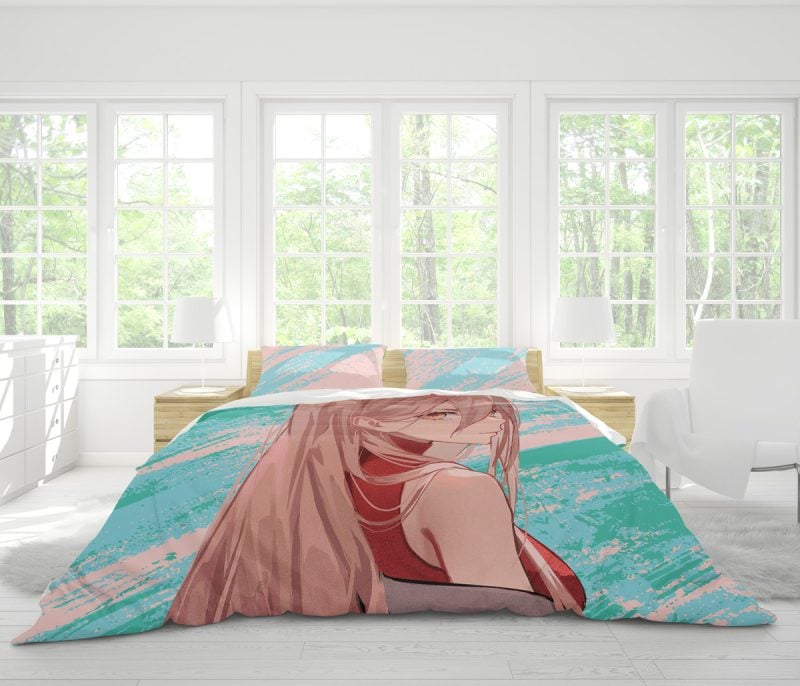 Power Chainsaw Man Bedding Set - Image 2