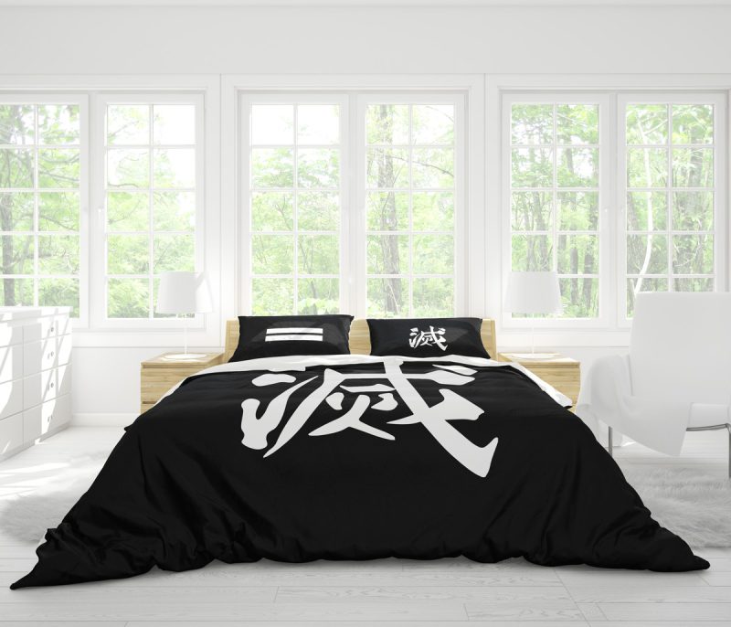 Demon Slayer Corps Uniform Bedding Set - Image 2