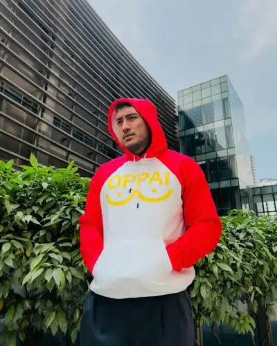 Saitama Oppai One Punch Man Hoodie