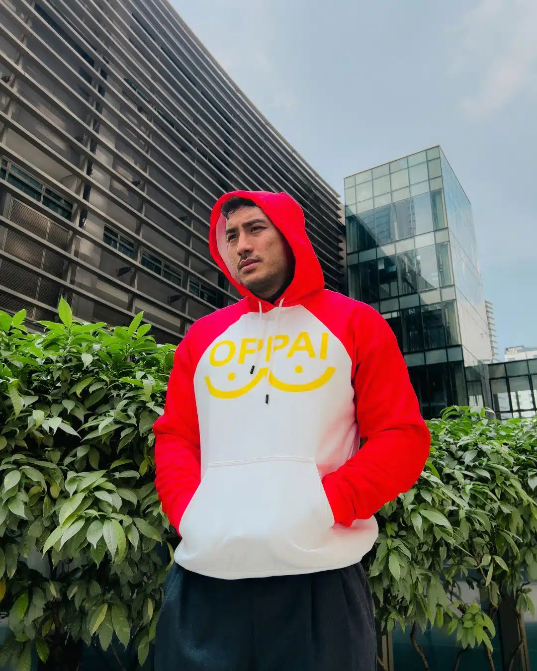 Saitama Oppai One Punch Man Hoodie