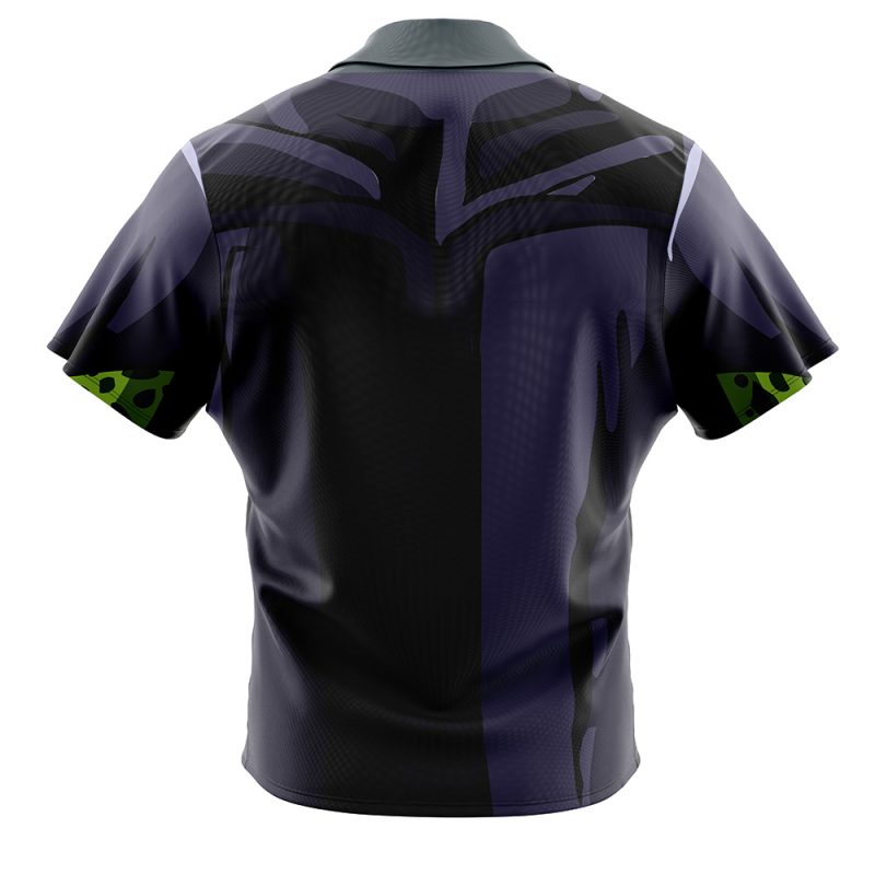 Cell Body Dragon Ball Z Button Up Hawaiian Shirt - Image 2