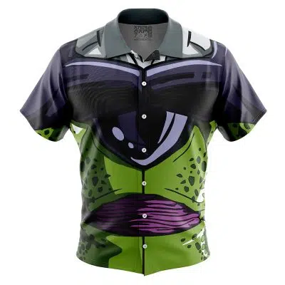 Cell Body DBZ Button Up Hawaiian Shirt