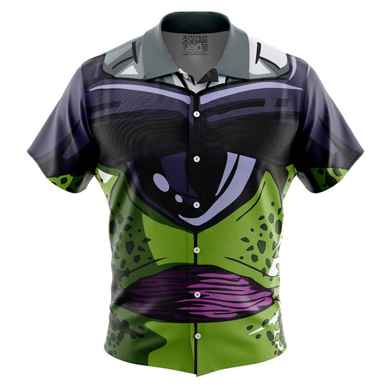 Cell Body DBZ Button Up Hawaiian Shirt