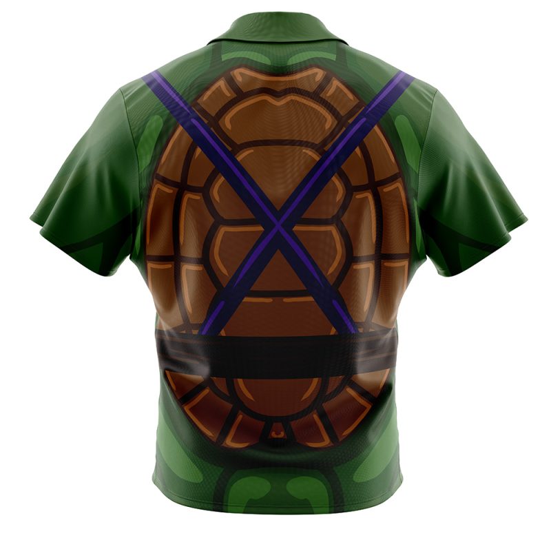 Donatello Teenage Mutant Ninja Turtles Button Up Hawaiian Shirt - Image 2