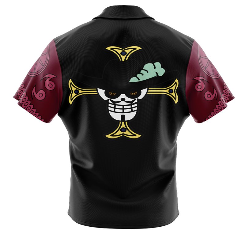 Dracule Mihawk One Piece Button Up Hawaiian Shirt - Image 2