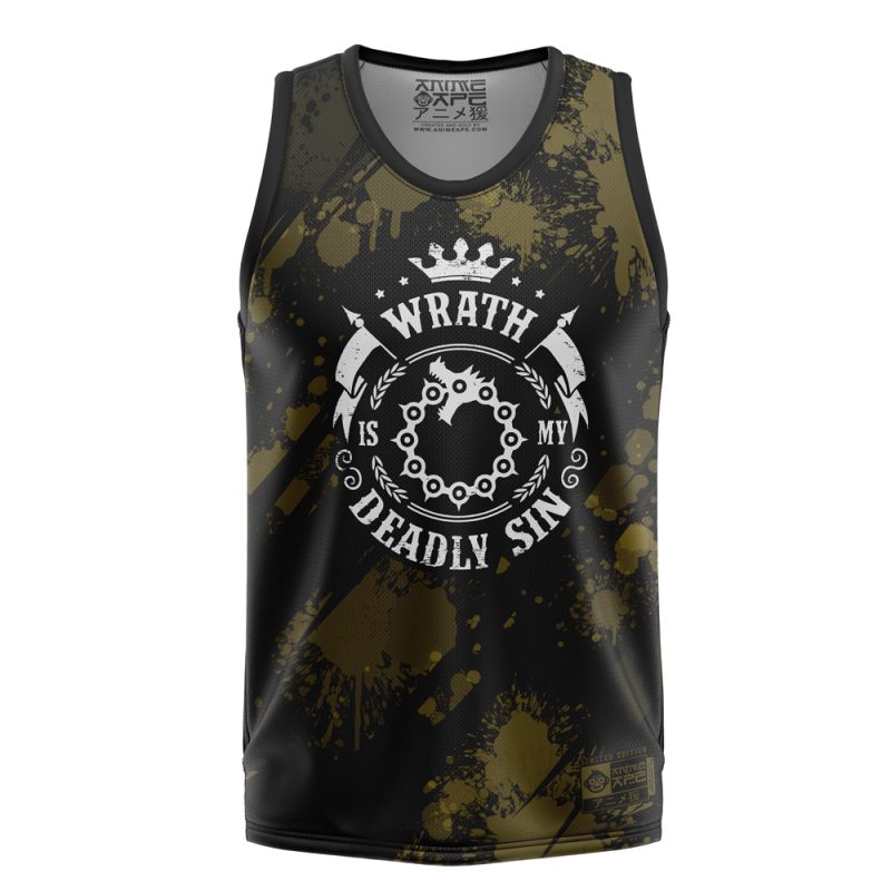 Dragon Sin Seven Deadly Sins Basketball Jersey