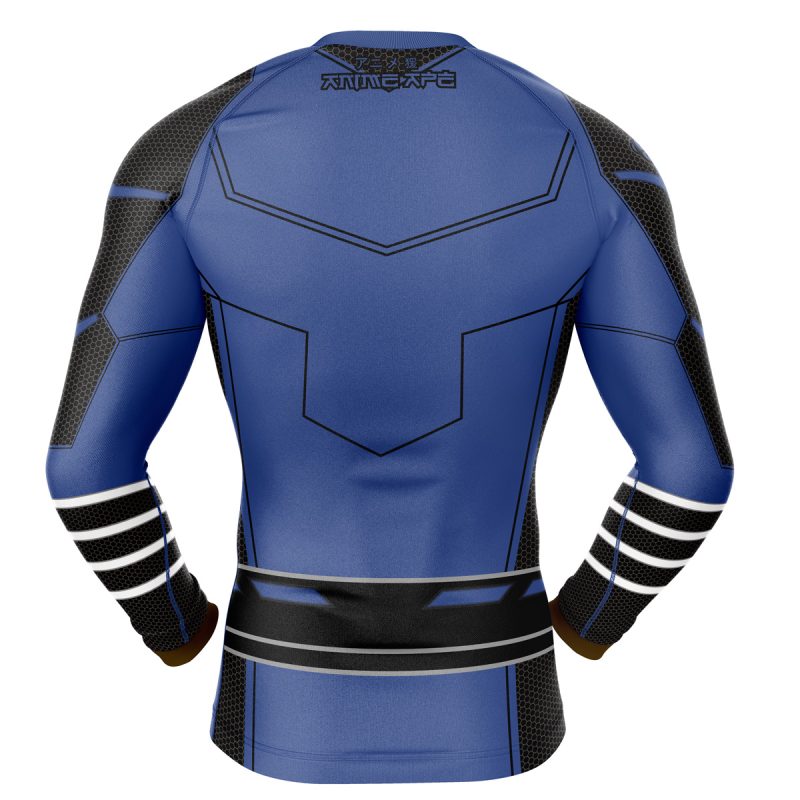 Fantastic Four Marvel Comics Long Sleeve Rash Guard Compression Shirt - Image 2