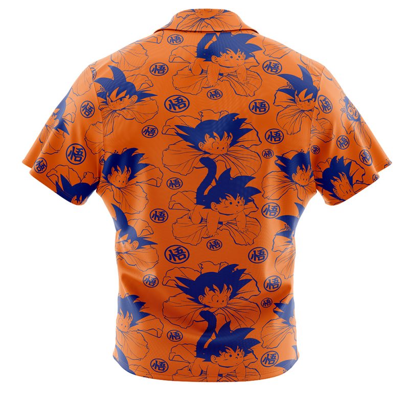 Goku Dragon Ball Z Button Up Hawaiian Shirt - Image 2