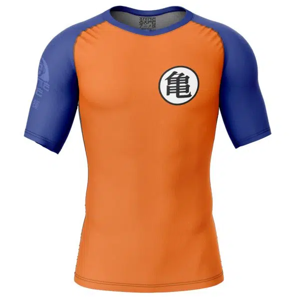 Goku V2 DBZ Rash Guard Compression Shirt