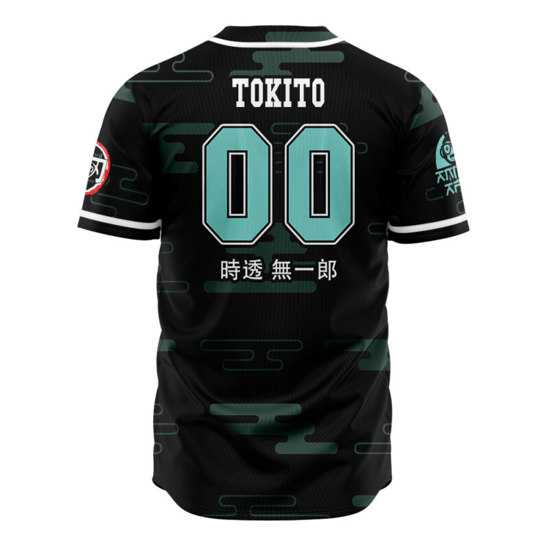Hashira Muichiro Tokito Demon Slayer Baseball Jerseys