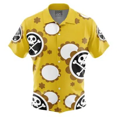Jinbe Timeskip OP Button Up Hawaiian Shirt