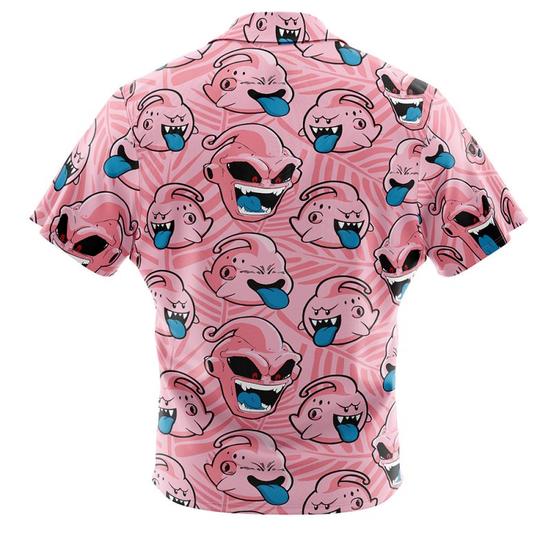 Majin Boo Dragon Ball Z Button Up Hawaiian Shirt - Image 2